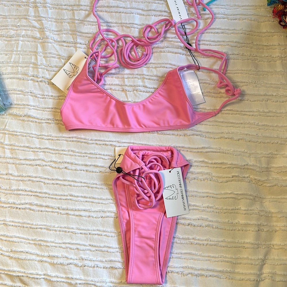 Minimale animale bikini set